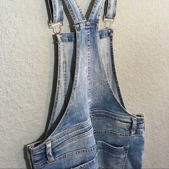 Dear John Heidi Distressed Overalls Farm Dance Cowgirl Designer Country Girl - Picture 5 of 7